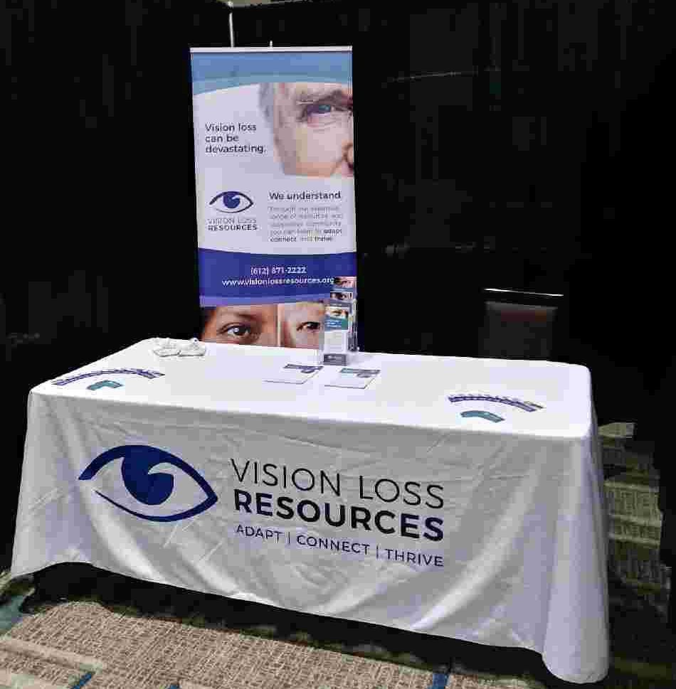 Vision Loss Resources table